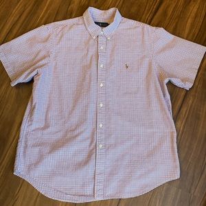 Ralph Lauren Short-Sleeve Button Down Shirt - Plaid